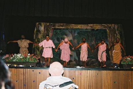 A scene from the Bible Ballet